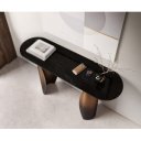 FUSIONA DARK prémium márvány konzolasztal - arany