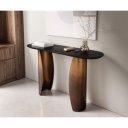 FUSIONA DARK prémium márvány konzolasztal - arany