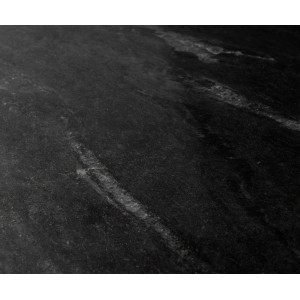 FUSIONA DARK prémium márvány konzolasztal - fekete