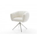 MOIRA-II prémium boucle étkezőszék - beige/szürke