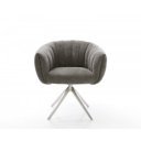 MOIRA-II prémium boucle étkezőszék - beige/szürke