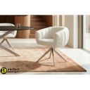 MOIRA-II prémium boucle étkezőszék - beige/szürke