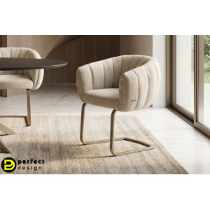 MOIRA prémium étkezőszék - beige