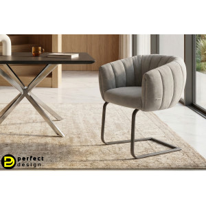 MOIRA prémium étkezőszék - szürke