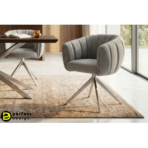 MOIRA-II prémium étkezőszék - szürke