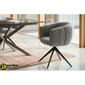 MOIRA-II prémium étkezőszék - szürke