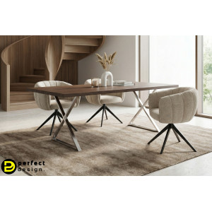 MOIRA-II prémium étkezőszék - beige