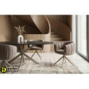 MOIRA-II prémium étkezőszék - barna