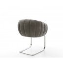 MOIRA prémium boucle étkezőszék - szürke