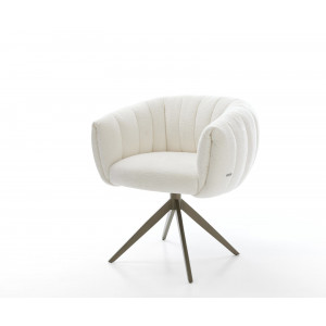 MOIRA-II prémium boucle étkezőszék - beige