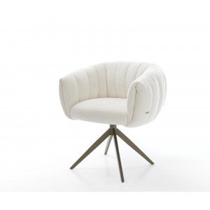 MOIRA-II prémium boucle étkezőszék - beige