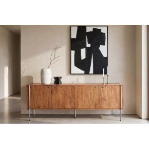 ROVENA prémium akác komód - 208cm bútor