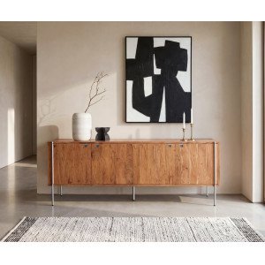 ROVENA prémium akác komód - 208cm bútor