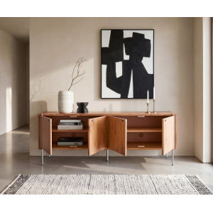 ROVENA prémium akác komód - 208cm