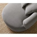 COLMAN modern kanapé - szürke - 328cm