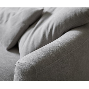 COLMAN modern kanapé - szürke - 328cm