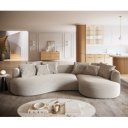 COLMAN modern kanapé - beige - 328cm