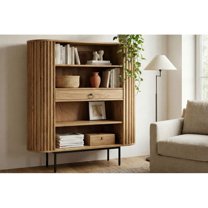 LORENT tömör akác polc