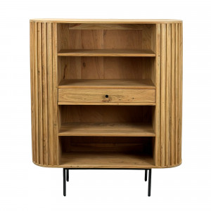 LORENT tömör akác polc