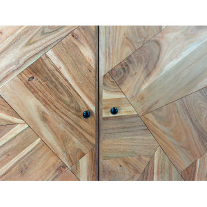 GEOMARO modern akác komód - 150cm