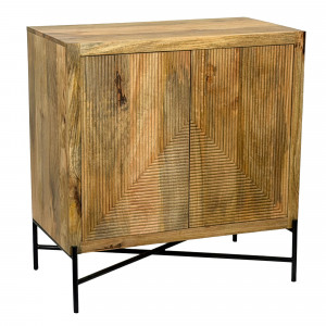 MOSAIRA modern mangófa komód - 91cm