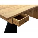 SIGNIA tömör akác íróasztal - 180cm