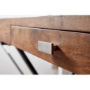 GRACE-II tömör rózsafa íróasztal - 120cm