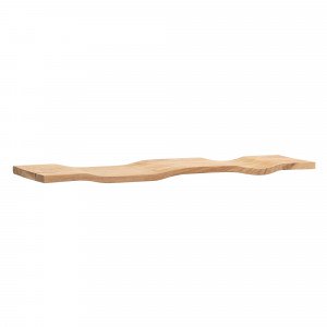 WAVERA tömör akác fali polc - 80/00/120cm