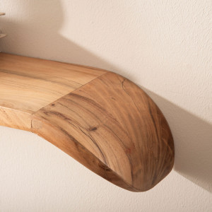 NATURA tömör akác fali polc - 80/00/120cm - Másolat