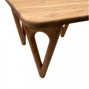 LEMANS tömör akác lerakóasztal - 60cm