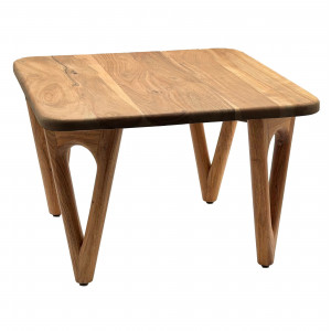 LEMANS tömör akác lerakóasztal - 60cm