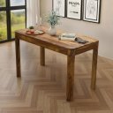 INDRAN tömör rózsafa étkezőasztal - 120cm