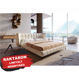 CAPULET prémium bouclé ágykeret -180cm - krém DELIFE