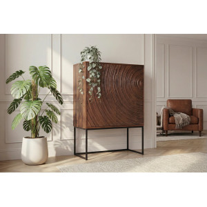 ZEN CIRCLE exkluzív mangó szekrény - 120cm INVICTA