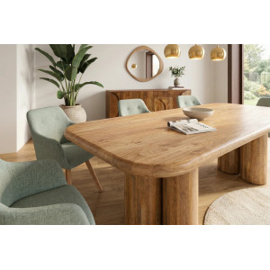 ART DECO mangófa étkezőasztal - 240cm