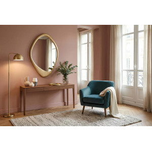 ORGANIC modern tükör - 90cm - arany