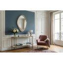 ORGANIC modern tükör - 90cm - beige/rózsaszín