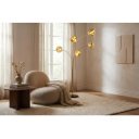 LIQUID DIAMOND design állólámpa - 200cm - arany