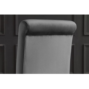 MODERN BAROCK design szék -ezüst