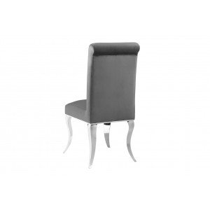MODERN BAROCK design szék -ezüst