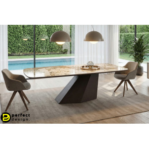 MONTERA design kerámia étkezőasztal - 220cm BIZZOTTO
