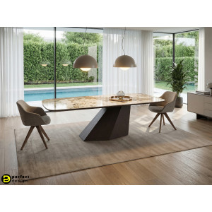 MONTERA design kerámia étkezőasztal - 220cm