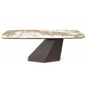 MONTERA design kerámia étkezőasztal - 220cm