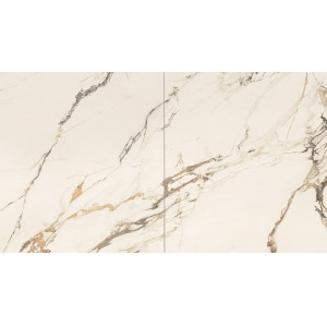 MARBEL design kerámia bővíthető étkezőasztal - 160-200cm - barna