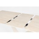 MARBEL design kerámia bővíthető étkezőasztal - 160-200cm - beige