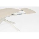 MINERAL design kerámia bővíthető étkezőasztal - 160-240cm - beige