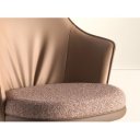 GAUDI prémium bárszék - barna/rosegold