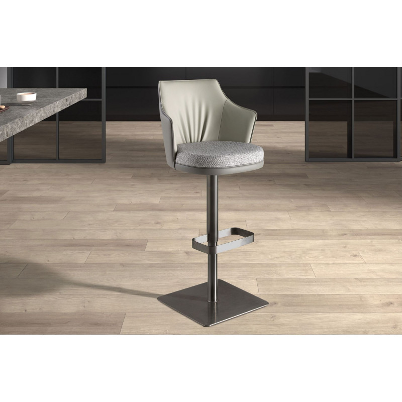 GAUDI prémium bárszék - szürke