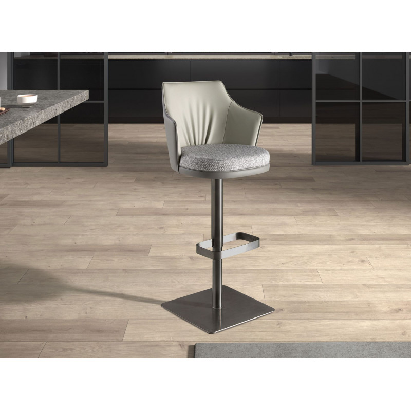 GAUDI prémium bárszék - szürke