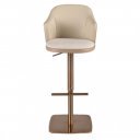 MIRO prémium bárszék - barna/rosegold